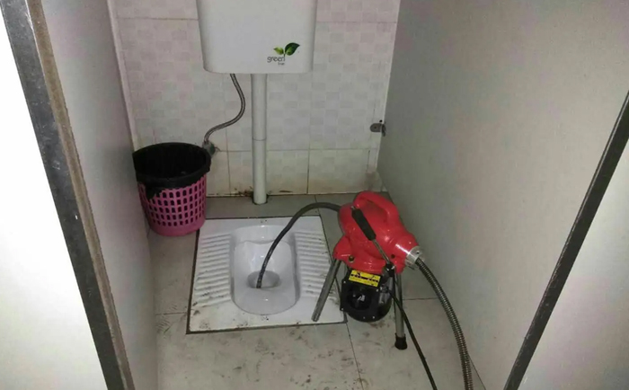 托克逊蹲便疏通